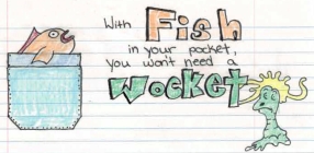 With Fish in your pocket logo